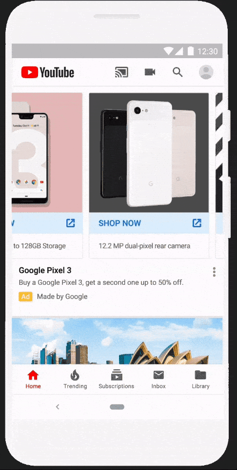 Discovery Ads Carousel 