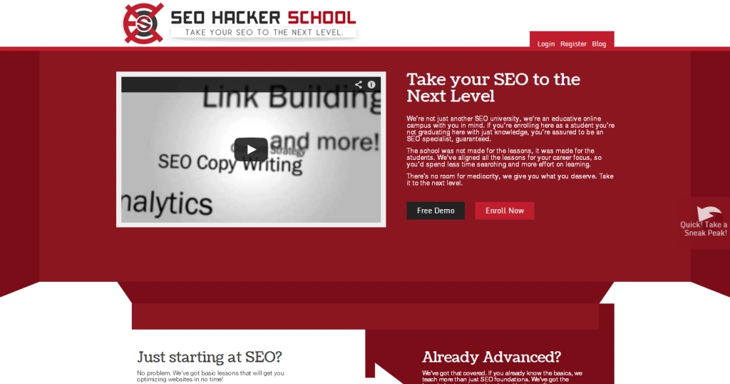 SEO Hacker School