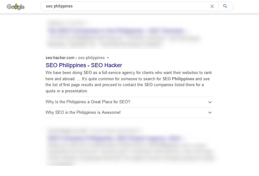SEO Philippines Search Results