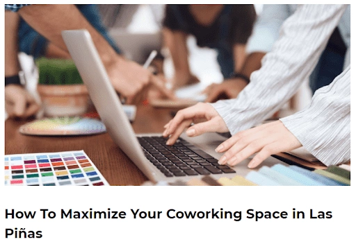 how to maximize your coworking space in las pinas